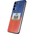 Haiti Flag Distressed Galaxy S22 Skin