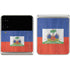 Haiti Flag Distressed Galaxy Z Flip3 5G Skin