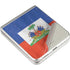 Haiti Flag Distressed Galaxy Z Flip3 5G Skin