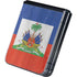 Haiti Flag Distressed Galaxy Z Flip5 5G Skin