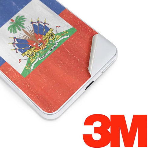 Haiti Flag Distressed Google Pixel 3 Skin