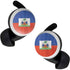 Haiti Flag Distressed Google Pixel Buds Skin