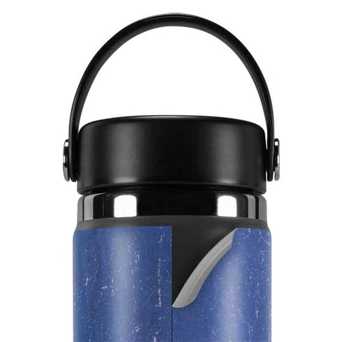 Haiti Flag Distressed Hydro Flask 20oz Wide Mouth Skin