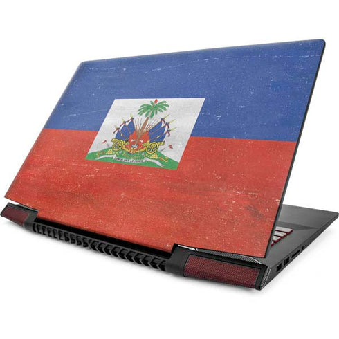 Haiti Flag Distressed Lenovo IdeaPad Skin