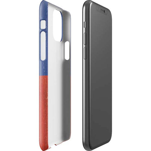 Haiti Flag Distressed iPhone 11 Pro Lite Case