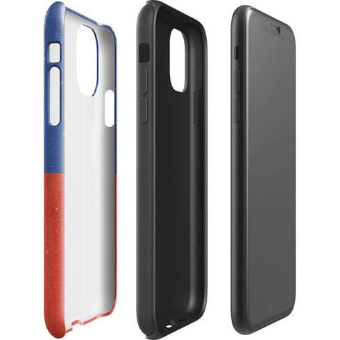 Haiti Flag Distressed iPhone 11 Pro Max Impact Case