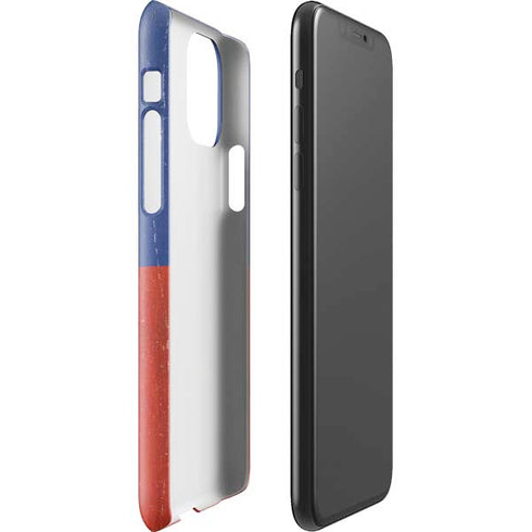 Haiti Flag Distressed iPhone 11 Pro Max Lite Case