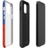 Haiti Flag Distressed iPhone 12 Impact Case