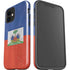 Haiti Flag Distressed iPhone 12 Impact Case