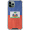 Haiti Flag Distressed iPhone 12 Pro Clear Case