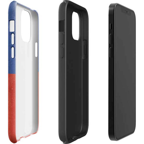 Haiti Flag Distressed iPhone 12 Pro Impact Case