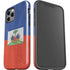 Haiti Flag Distressed iPhone 12 Pro Impact Case