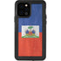 Haiti Flag Distressed iPhone 12 Pro Waterproof Case