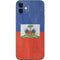 Haiti Flag Distressed iPhone 12 Skin