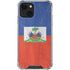 Haiti Flag Distressed iPhone 13 Mini Clear Case