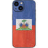 Haiti Flag Distressed iPhone 13 Mini Skin