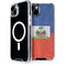 Haiti Flag Distressed iPhone 15 Plus MagSafe Case