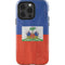 Haiti Flag Distressed iPhone 14 Pro Impact Case