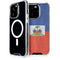Haiti Flag Distressed iPhone 14 Pro MagSafe Case