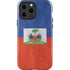 Haiti Flag Distressed iPhone 15 Pro Max Impact Case