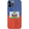 Haiti Flag Distressed iPhone 14 Pro Max Skin