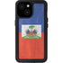 Haiti Flag Distressed iPhone 15 Waterproof Case