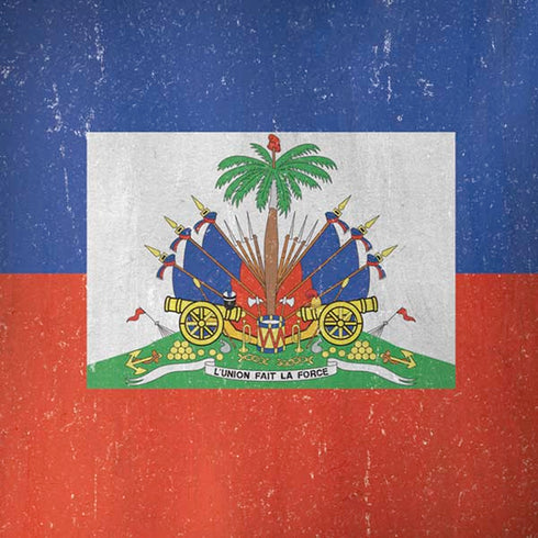 Haiti Flag Distressed iPhone X Pro Case