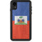 Haiti Flag Distressed iPhone XR Waterproof Case