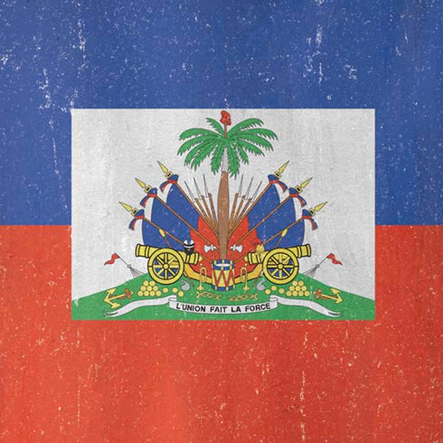 Haiti Flag Distressed iPhone XS Skin