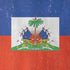 Haiti Flag Distressed iPhone XS Skin