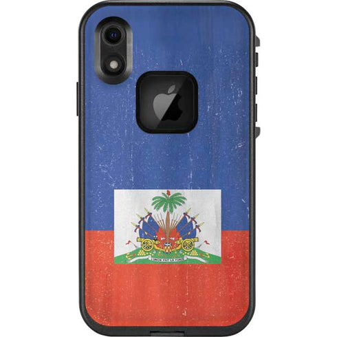 Haiti Flag Distressed LifeProof Fre iPhone Skin