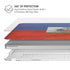 Haiti Flag Distressed MacBook Air 13in M1 (2021) Case plus Skin