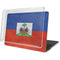 Haiti Flag Distressed MacBook Pro 16in (2019-20) Case plus Skin