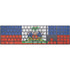 Haiti Flag Distressed Magic Keyboard with Numeric Keypad Skin