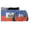 Haiti Flag Distressed Nintendo Switch OLED (2021) Skin