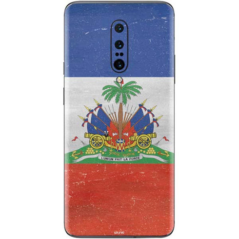 Haiti Flag Distressed OnePlus 7 Pro Skin