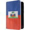 Haiti Flag Distressed Surface Duo Skin