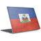 Haiti Flag Distressed Surface Laptop 2 Skin
