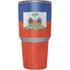 Haiti Flag Distressed Yeti 30oz Rambler Tumbler Skin