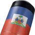 Haiti Flag Distressed Yeti Colster Can Insulator  Skin