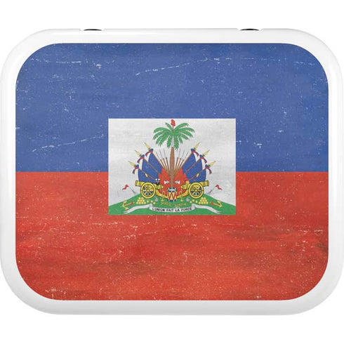 Haiti Flag Distressed YETI Roadie 24 Hard Cooler Skin