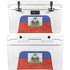 Haiti Flag Distressed YETI Tundra 45 Hard Cooler Skin