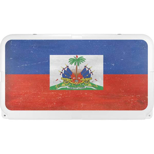 Haiti Flag Distressed YETI Tundra 65 Hard Cooler Skin
