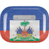 Haitian Flag Distressed Apple AirPods Pro Skin
