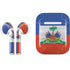 Haitian Flag Distressed Apple AirPods Skin