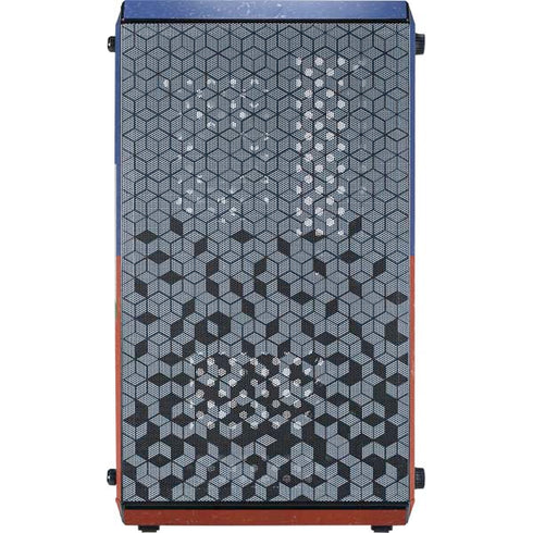 Haitian Flag Distressed Cooler Master MasterBox Q300L Mini Tower Skin