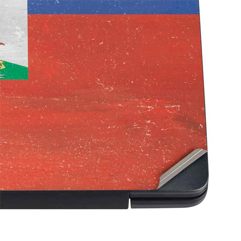 Haitian Flag Distressed Dell Vostro Skin