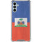 Haitian Flag Distressed Galaxy A13 5G Clear Case