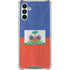 Haitian Flag Distressed Galaxy A13 5G Clear Case