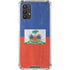 Haitian Flag Distressed Galaxy A32 5G Clear Case